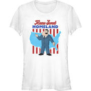 Junior's Home Sweet Homeland Short Sleeve T-Shirt