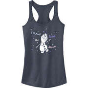 Junior's Im Living The Dream Racerback Tank Top