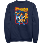 Men's Retro Framed Crew Neck Fleece