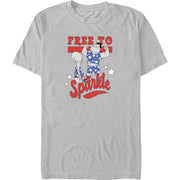 Men's Free To Sparkle Short Sleeve T-Shirt