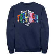 Men's Feelings Arch Alt Crew Neck Fleece