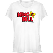 Junior's KING OF THE HILL LOGO Short Sleeve T-Shirt