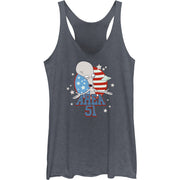 Junior's Area 51 Racerback Tank Top