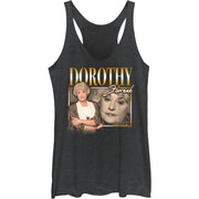 Junior's Dorothy 90s BoxUp Racerback Tank Top