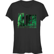 Junior's ALIEN INSIDE Short Sleeve T-Shirt