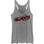 Junior's Hellmouth Hello Racerback Tank Top