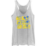 Junior's Stonger Together Donald Mickey Racerback Tank Top