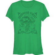 Junior's Sherwood Forest Short Sleeve T-Shirt