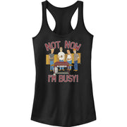 Junior's Not Now Racerback Tank Top