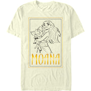 Men's Moana Sketchy Box Short Sleeve T-Shirt