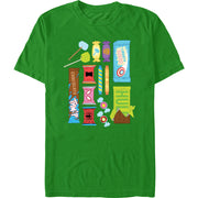 Men's Super Hero Candies Short Sleeve T-Shirt