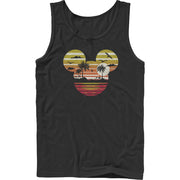 Men's Sunset Mouse Head Tank Top