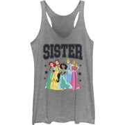 Junior's Sister Collegiate Family Set Racerback Tank Top