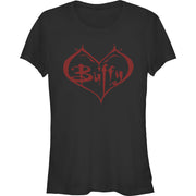 Junior's Buffy Logo Short Sleeve T-Shirt