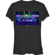 Junior's Disco Frame Short Sleeve T-Shirt