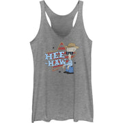 Junior's Howdy Roger Racerback Tank Top