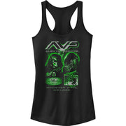 Junior's AVP Glow Racerback Tank Top