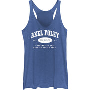 Junior's Axel Foley Racerback Tank Top