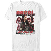 Men's REBEL AT HEART Short Sleeve T-Shirt