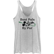 Junior's Best Pals By Par Racerback Tank Top