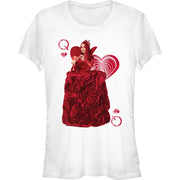 Junior's QUEEN OF HEARTS Short Sleeve T-Shirt