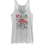 Junior's Logo Tools Racerback Tank Top