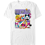 Men's Best Day Comic Short Sleeve T-Shirt