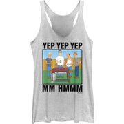 Junior's KOTH Team Yep Box Racerback Tank Top