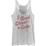 Junior's Cheesecake Racerback Tank Top