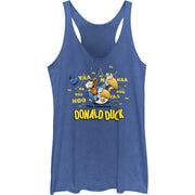 Junior's The Fabulous Donald Duck Racerback Tank Top