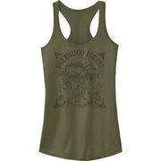 Junior's Sherwood Forest Racerback Tank Top