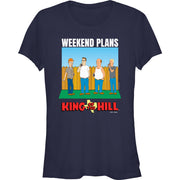 Junior's Weekend Plans Alt Short Sleeve T-Shirt