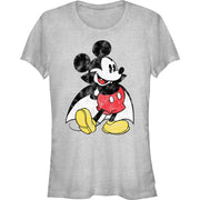 Junior's MICKEY STANDING VAMPIRE Short Sleeve T-Shirt