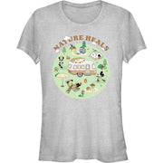 Junior's Nature Heals Camp Short Sleeve T-Shirt