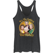 Junior's My Golden Birthday Racerback Tank Top