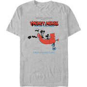 Men's Mickey on Plane Short Sleeve T-Shirt