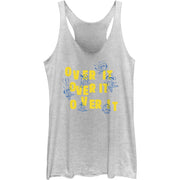 Junior's Over It Racerback Tank Top