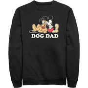 Men's MICKEY DOG DAD Crew Neck Fleece