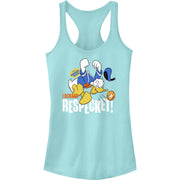 Junior's I Demand Respecket Racerback Tank Top