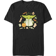 Men's Grogu With Candies Short Sleeve T-Shirt