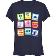 Junior's Emotions Jumble Short Sleeve T-Shirt