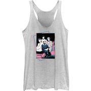 Junior's Golden Girls Spray Paint Boxed Racerback Tank Top