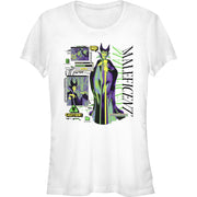 Junior's Maleficent Caution Short Sleeve T-Shirt