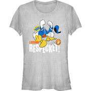 Junior's I Demand Respecket Short Sleeve T-Shirt