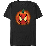 Men's Spider Pumpkin Short Sleeve T-Shirt