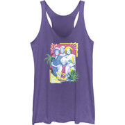 Junior's Stay Golden Racerback Tank Top