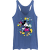 Junior's Mickey Friends 90s Racerback Tank Top