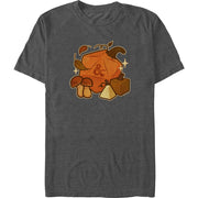 Men's Pumpkin D20 Short Sleeve T-Shirt