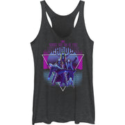 Junior's Shadow Vapor Racerback Tank Top