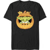 Men's Grogu In Pumpkin Short Sleeve T-Shirt